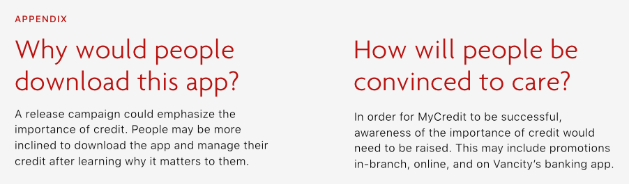 Why would people download MyCredit?