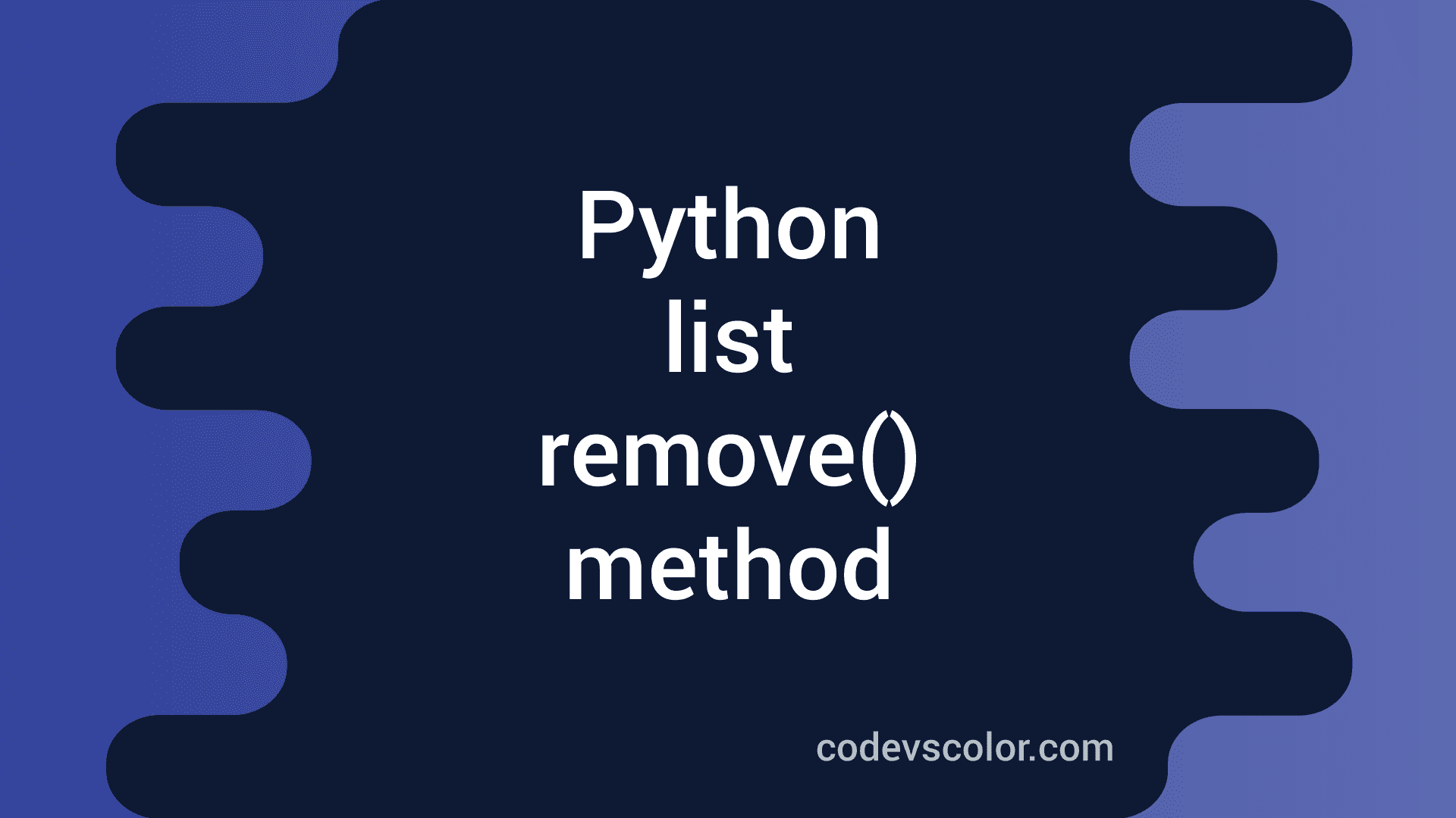 Метод remove python. Match Python.