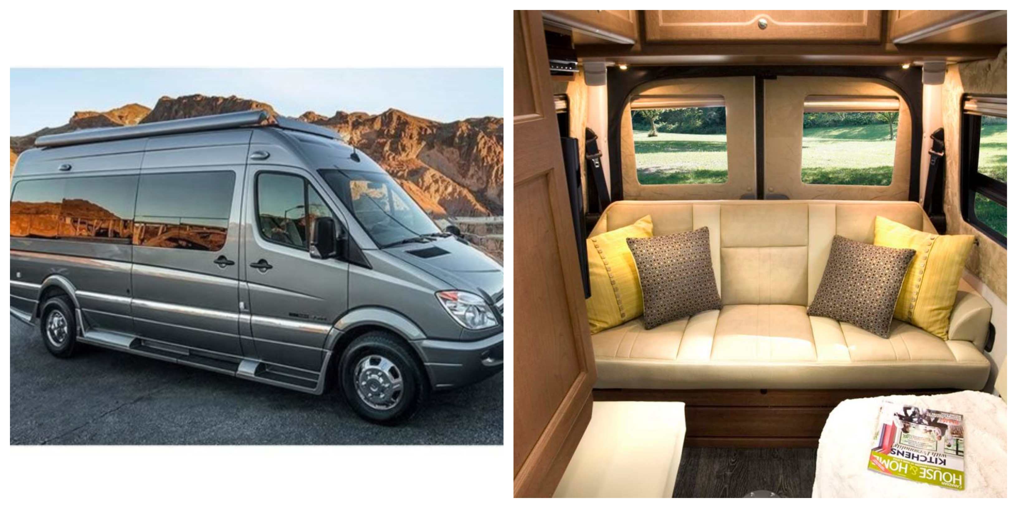 Roadtrek CS exterior and interior