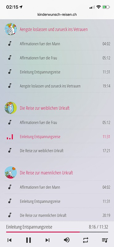 Musik Player iOS