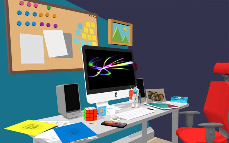My 3D workspace