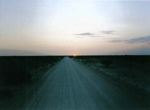 Etosha sunset 2