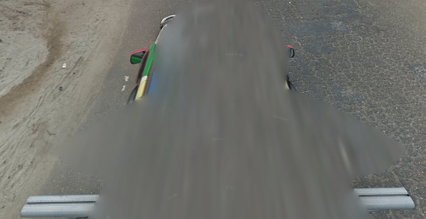 car with rack