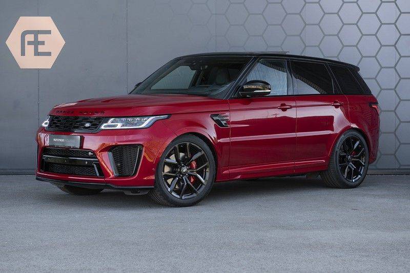 Land Rover Range Rover Sport SVR 5.0 V8 SC Meridian Reference Audio + Head Up + 360 Camera + Gekoelde/Verwarmde voorstoelen + Verwarmde  Achterbank + Carbon Motorkap Met Luchthappers + Ambianceverlichting afbeelding 1