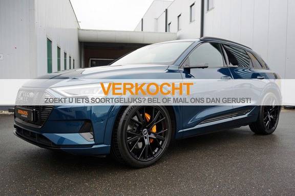 Audi e-tron 55 quattro Black *€184 bijtelling *Verlengde fabrieksgarantie