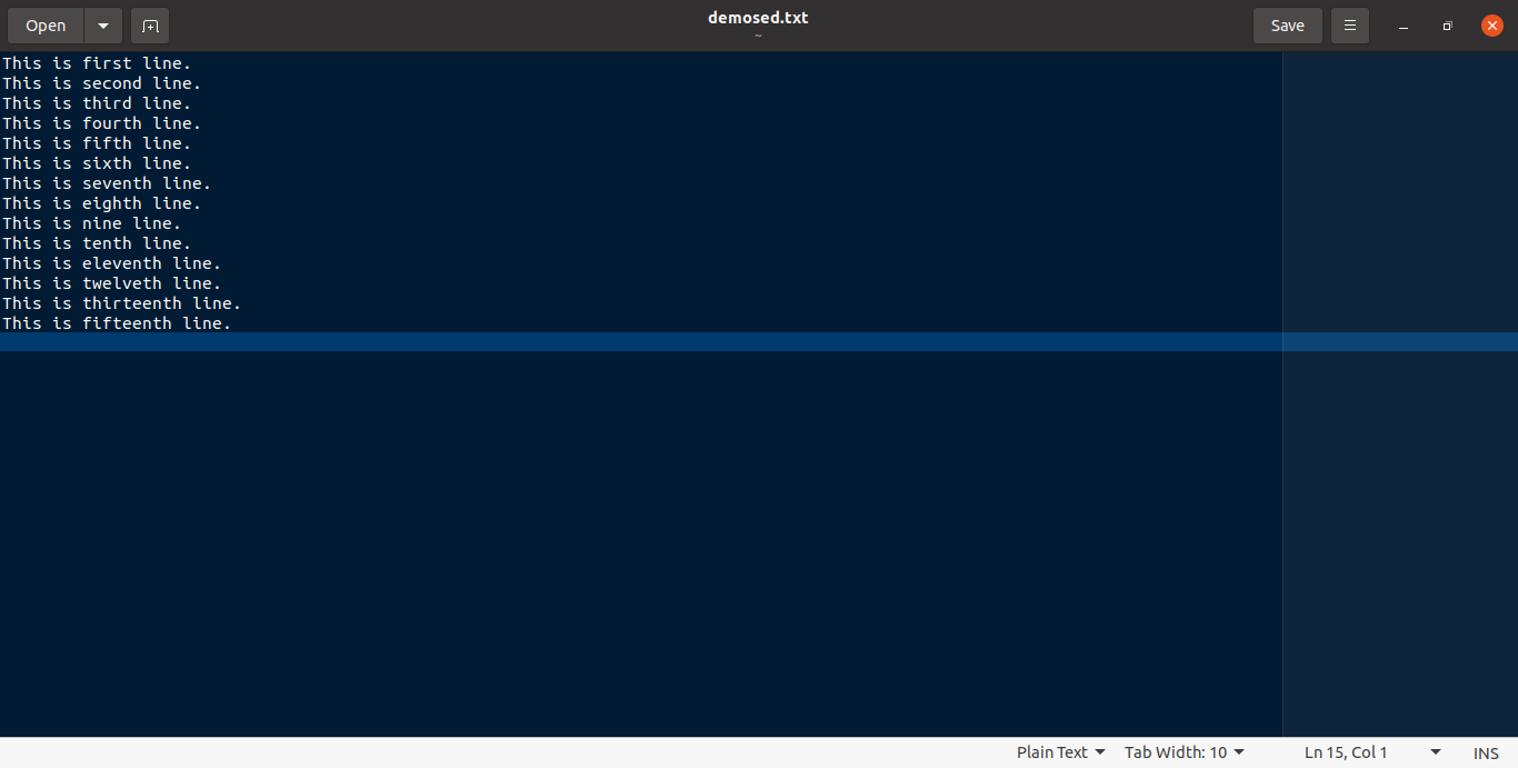 The Sed Command In Bash Delft Stack