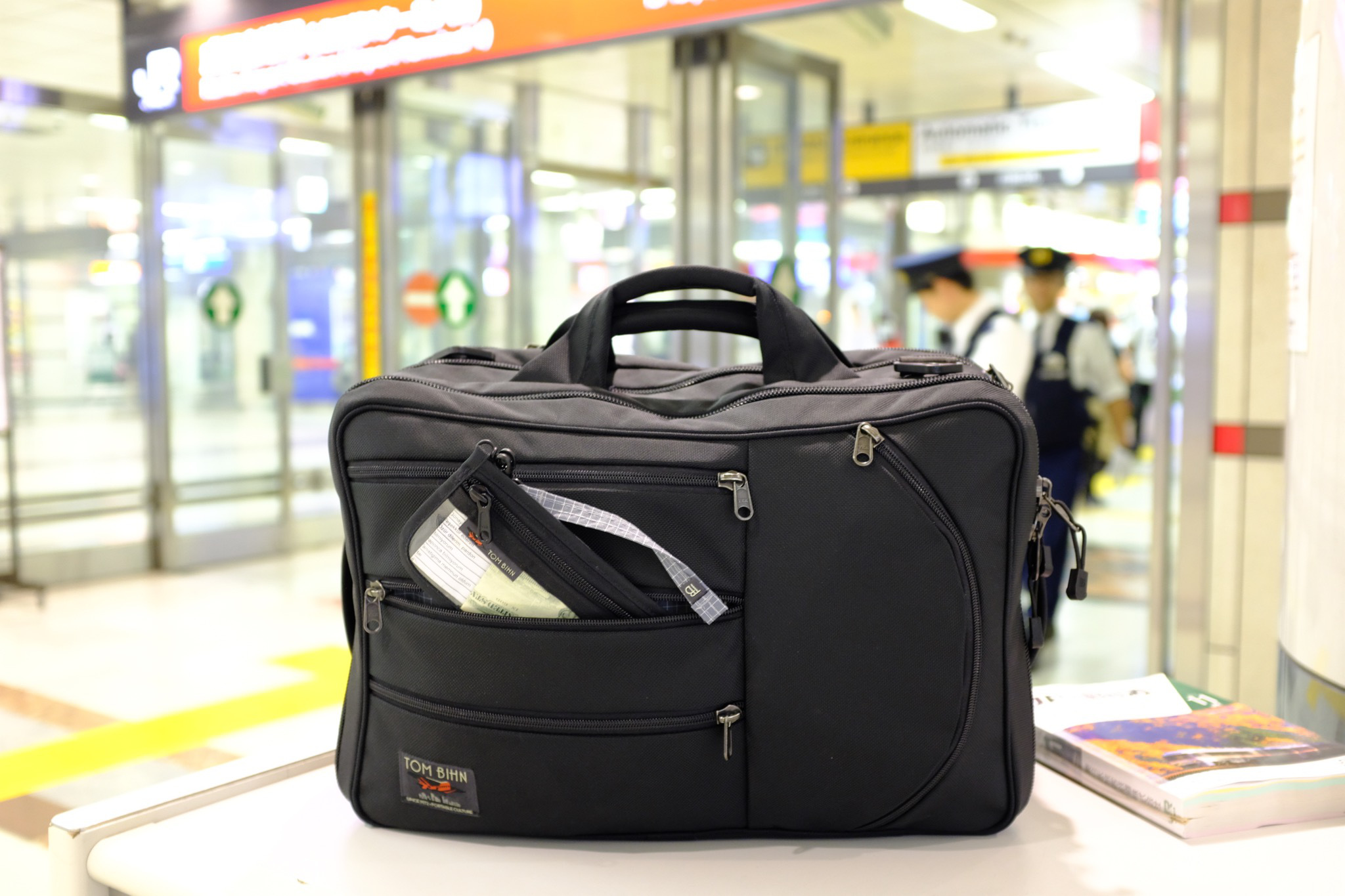 The Tri-Star has four front pockets