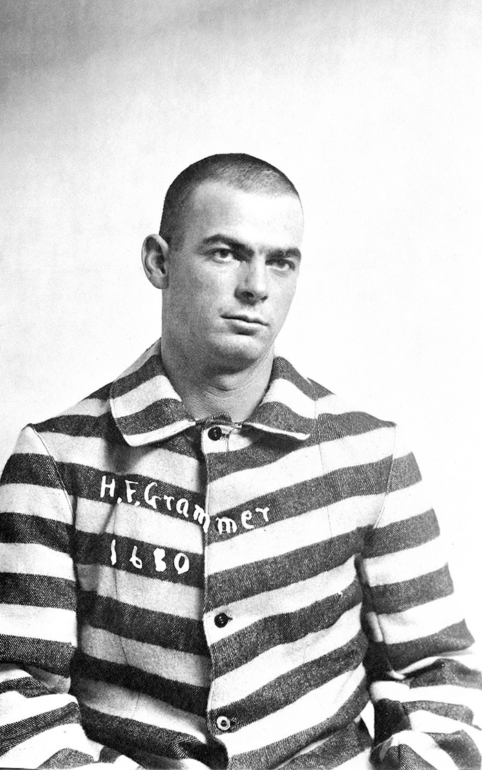 Henry Grammer was briefly locked up after he killed a man in Montana.