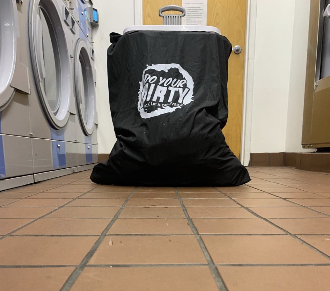 A bag of laundry
