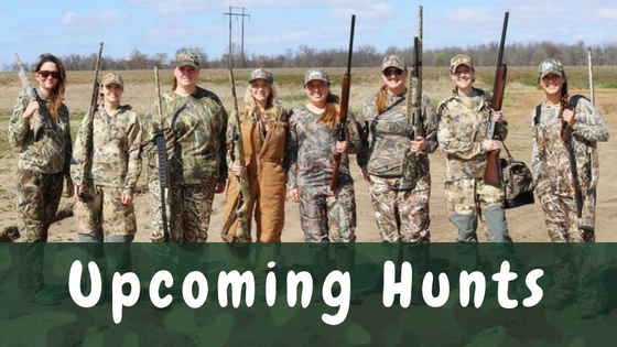 Hen Outdoors Upcoming Women's Hunts