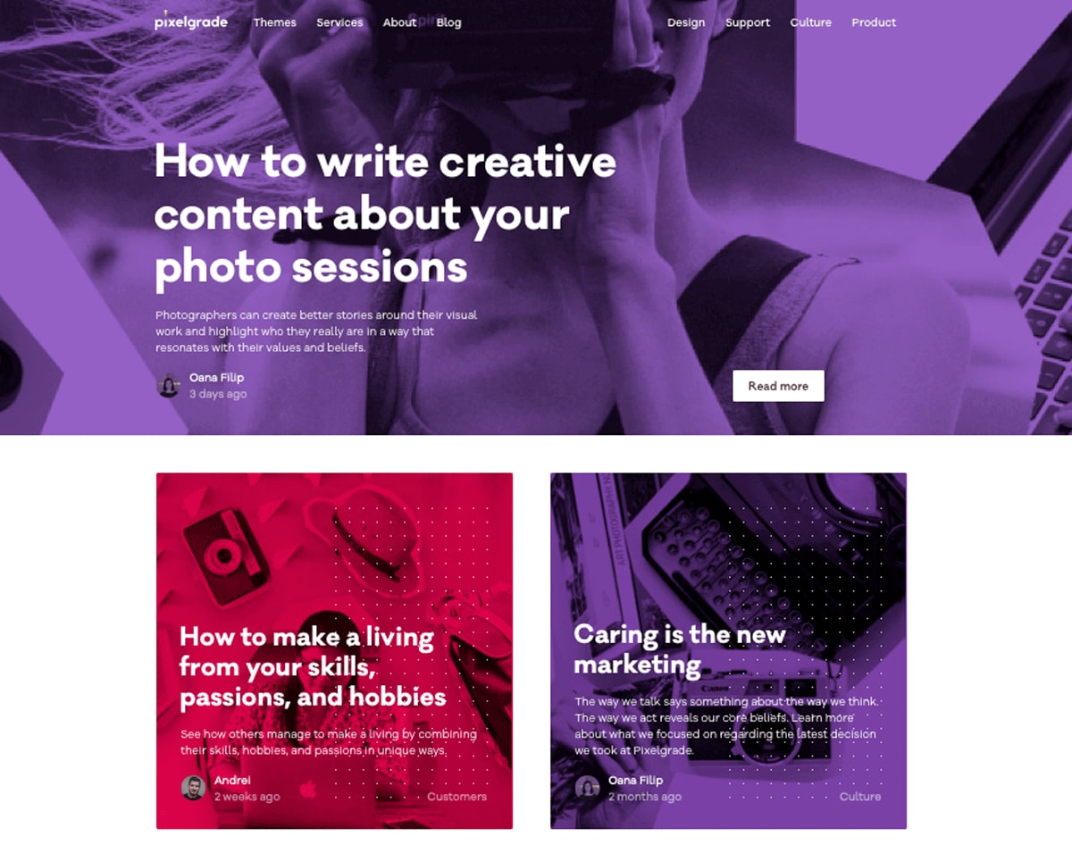 10 Examples Of Beautiful Blogs That Have Nailed Their UI Design