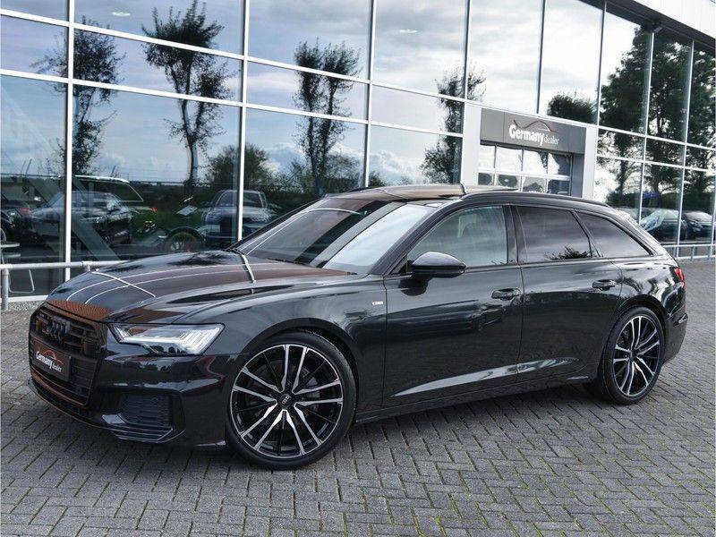 Audi A6 Avant 45TFSI 245pk S-line Black Optic Matrix-LED Pano ACC Virtual Camera Zetels+Memo Trekhaak 20-inch afbeelding 1