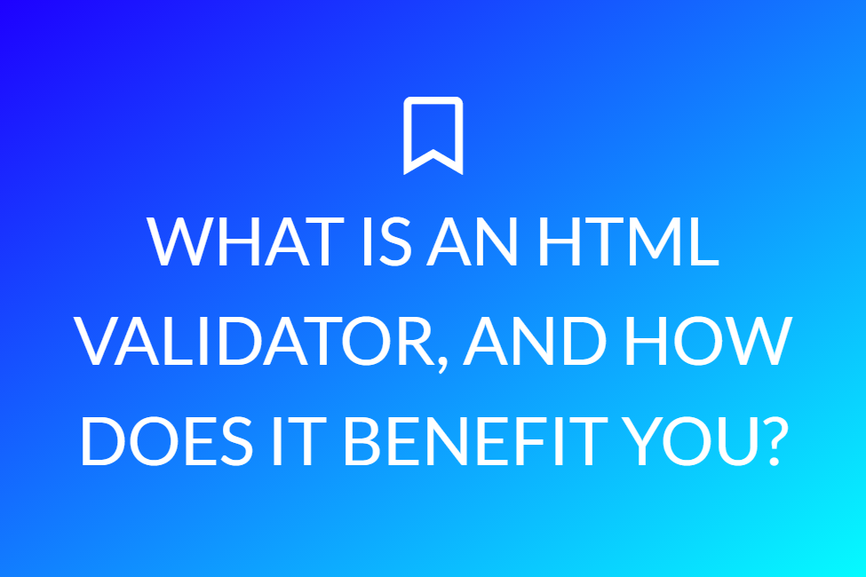 html validator and corrector online