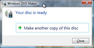 And you have a disc!