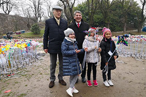 LE FARFALLE DEI BAMBINI AL BASTIONE DI SAN MARCO