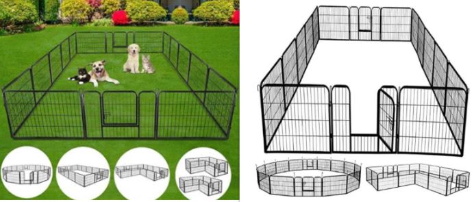S AFSTAR 40/48” Portable Dog Fences
