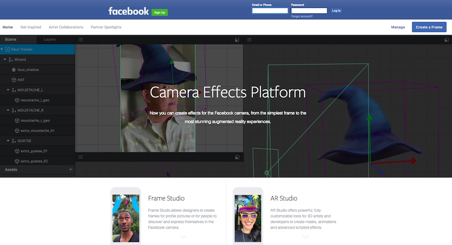 Facebook Camera Effects Platform