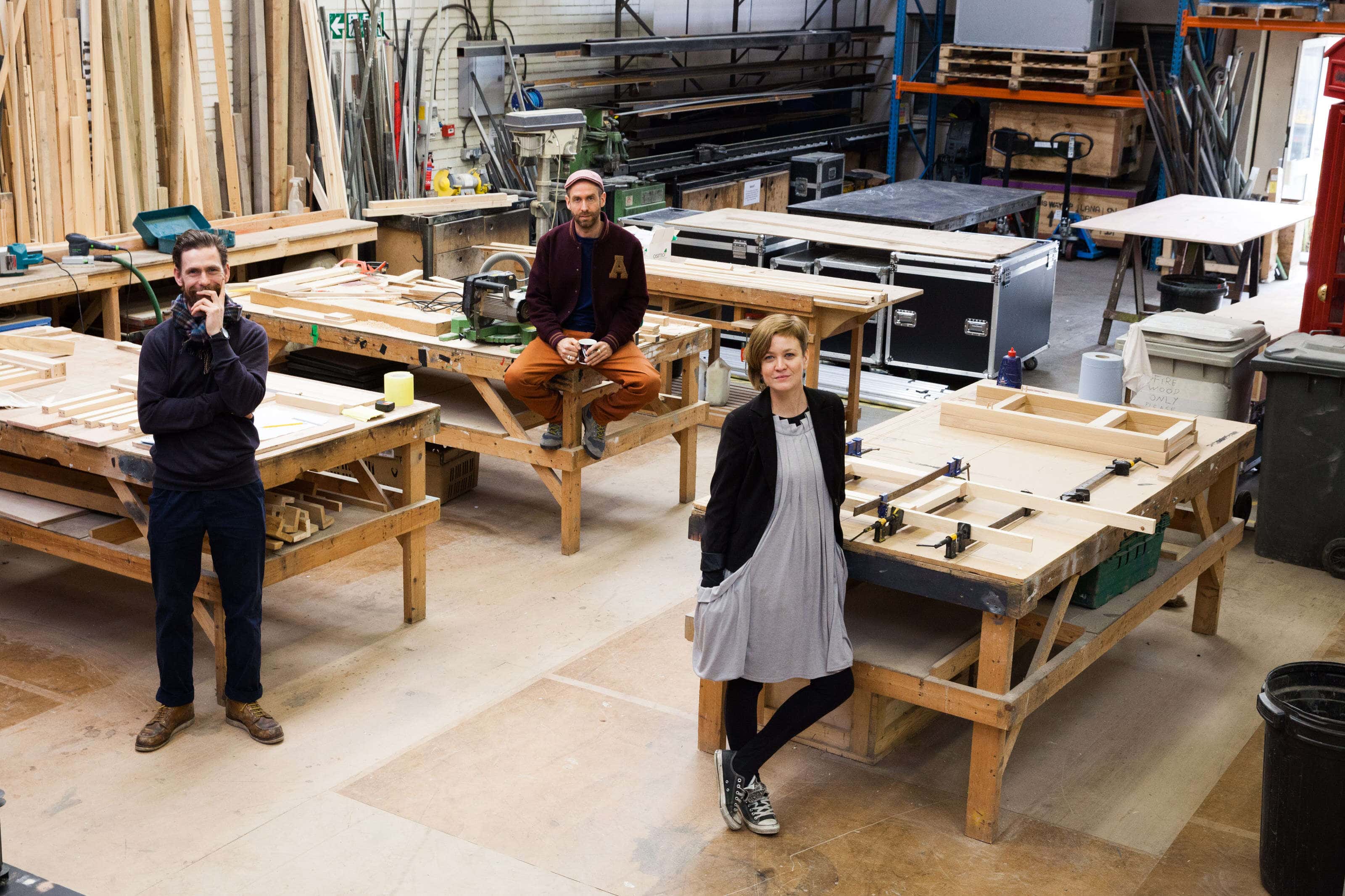 Portrait of Block 9 Owners and member of staff