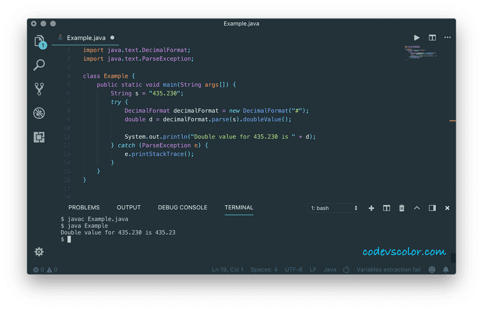 4 different ways to convert a string to double in Java - CodeVsColor