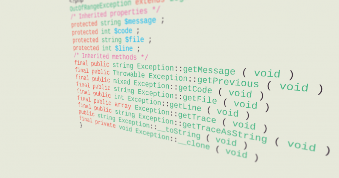 Why You Should Use SPL Exceptions in PHP, for Better Exception Handling