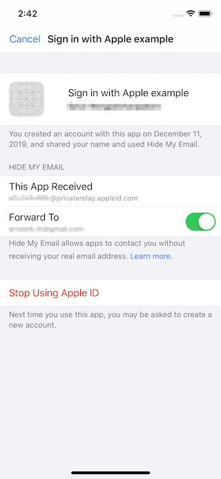 Sign In With Apple Tutorial Part 2 Private Email Relay Service Images, Photos, Reviews