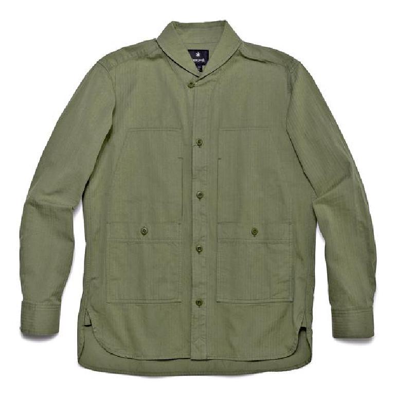Army green utility shirt