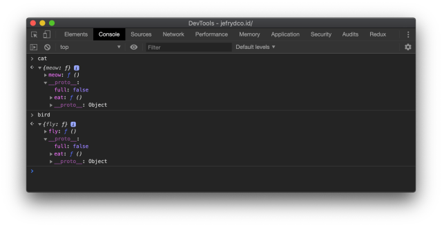 Property Inheritance JavaScript