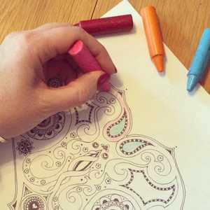 Spending the Christmas downtime with Neatline's holiday colouring book. Link in bio #kindness #adultcoloringbook #christmas