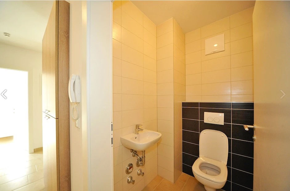 Toilet in shared flat