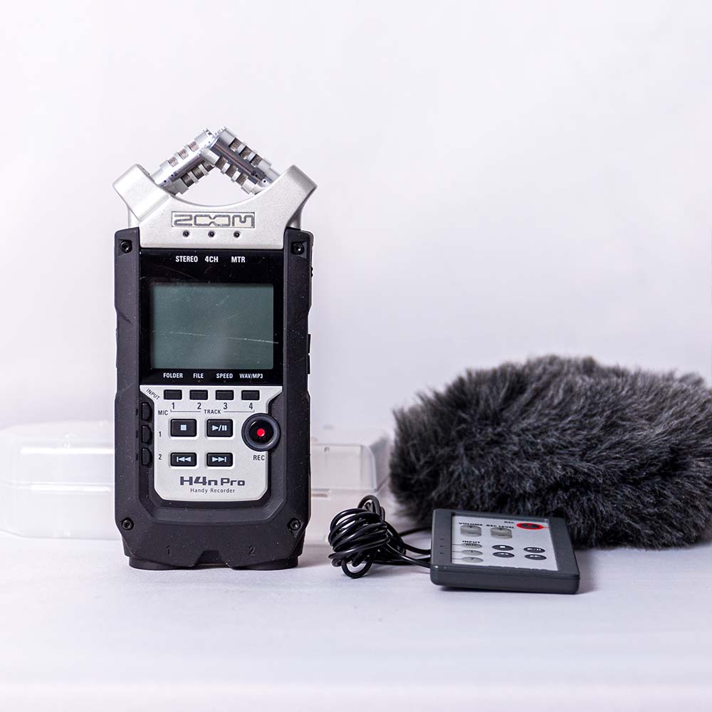Image for Zoom H4n Sound Recorder hero section