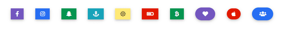 Angular Bootstrap Badge Icons