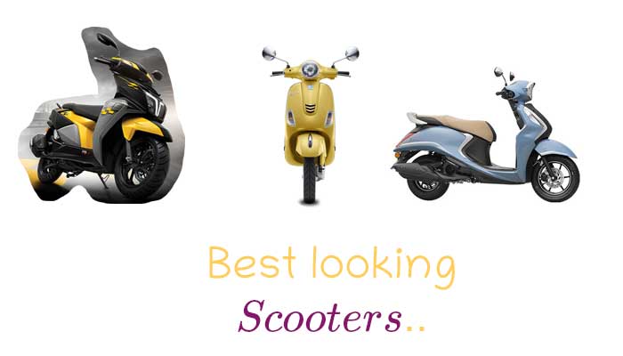5 best looking scooters in India.