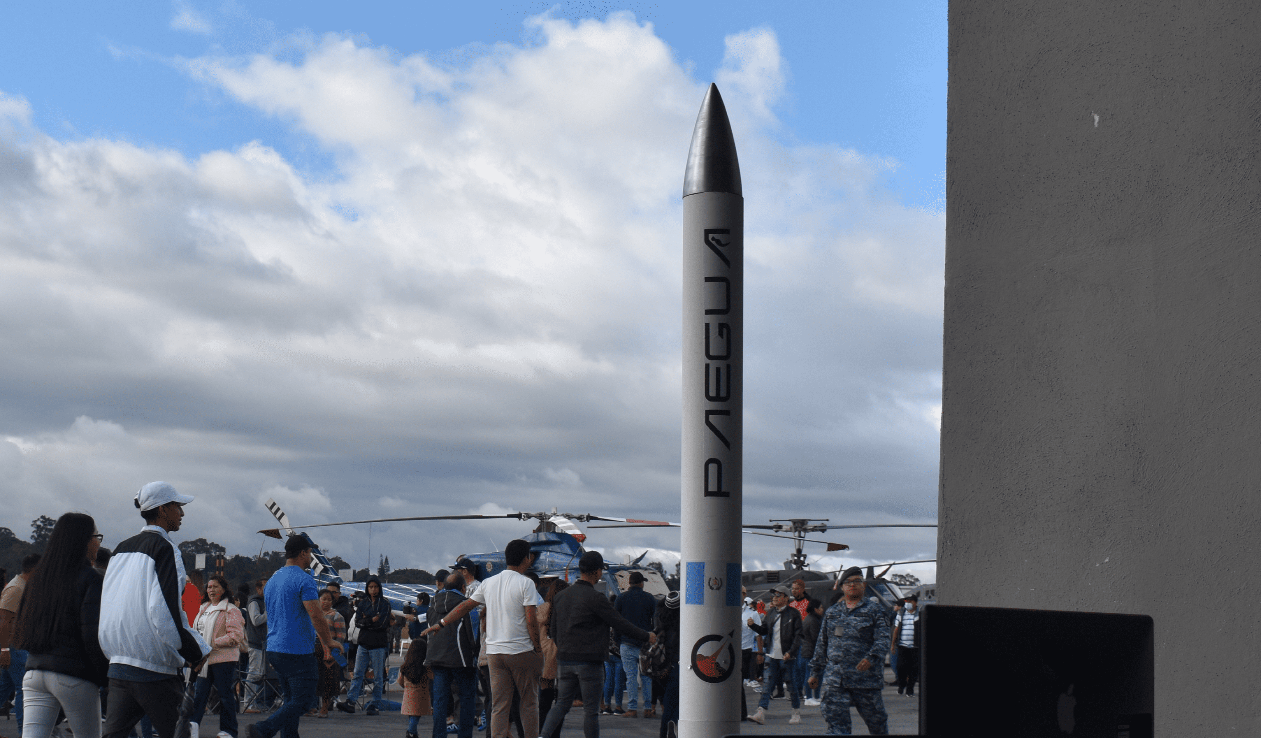 First Guatemalan Rocket