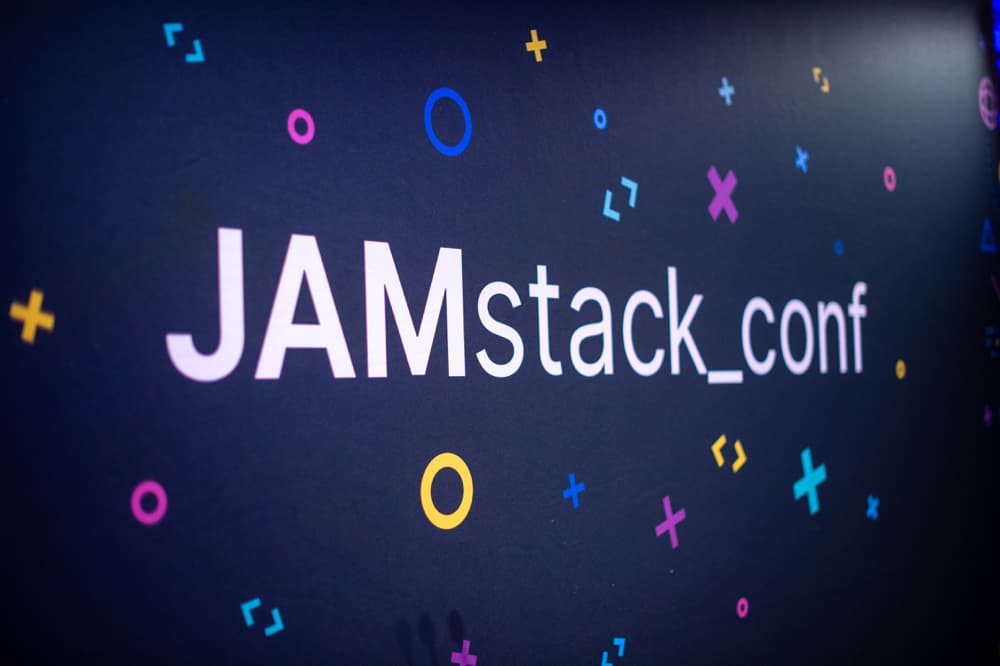 JAMstack_conf stage banner