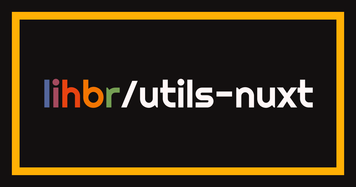 lihbr/utils-nuxt logo