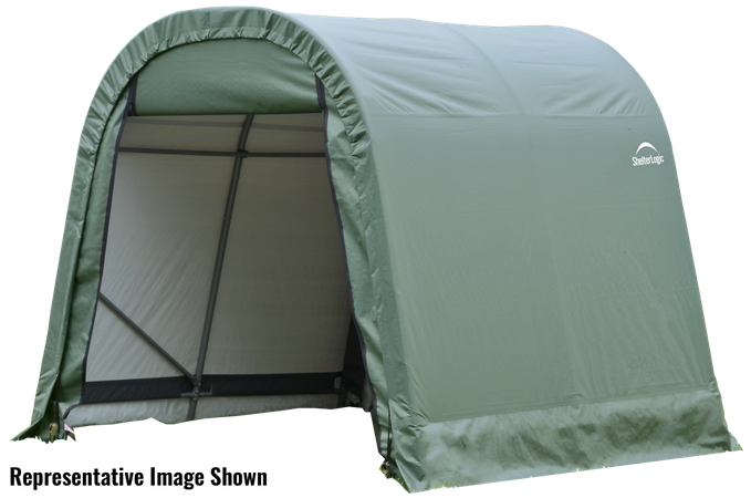 11x8x10 Round Shelter Green Colour