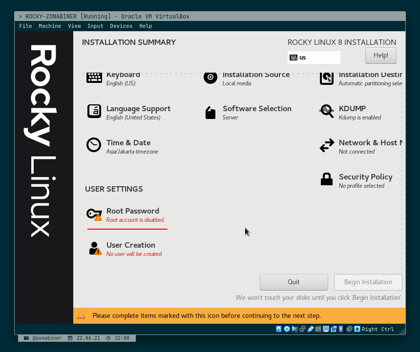 Make Root Password Make Root Password