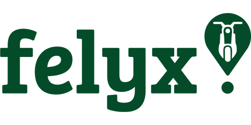 Felyx logo roundshaped.