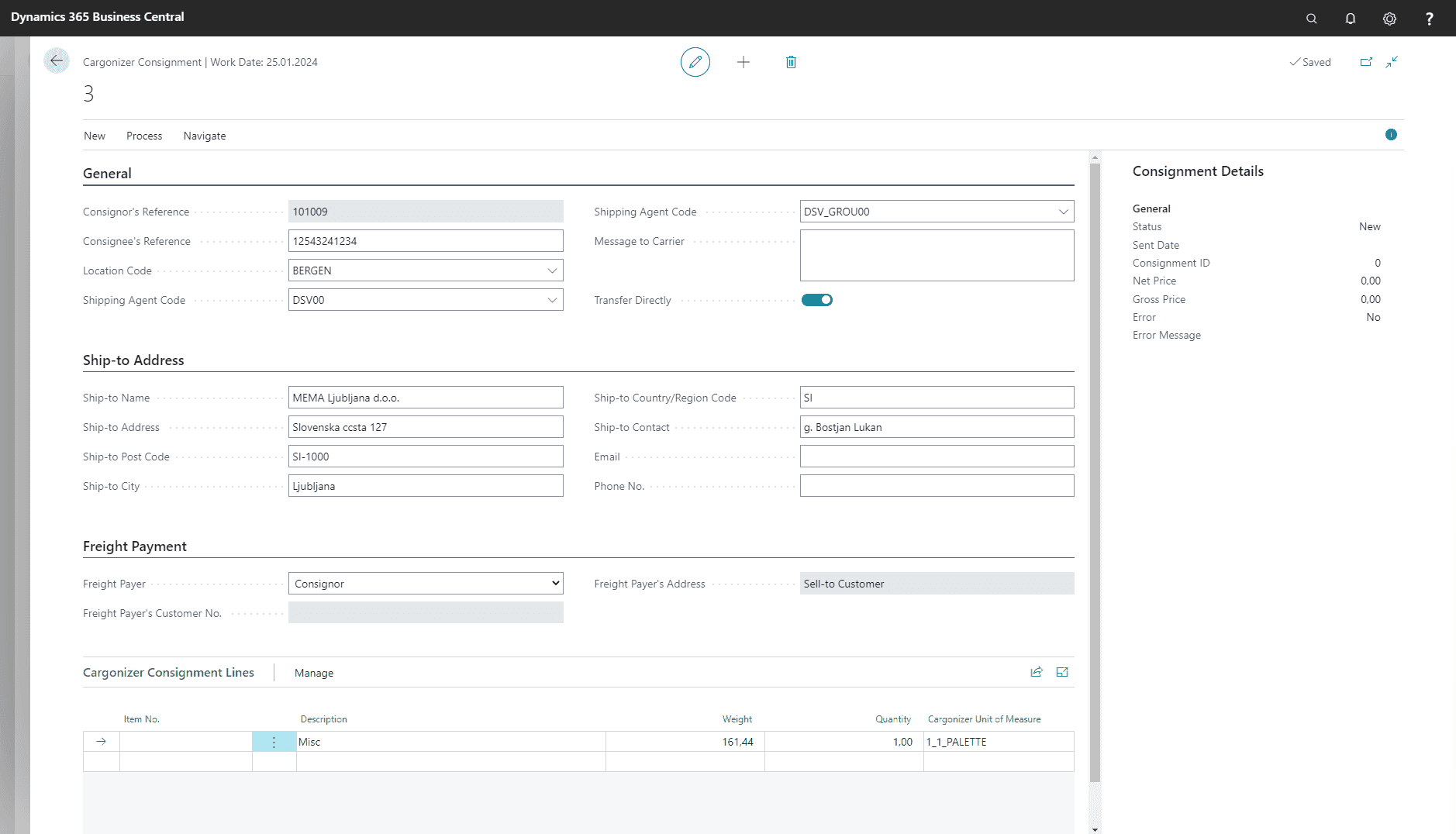 Connect Logistra Cargonizer to Microsoft Dynamics 365 Business Central ...