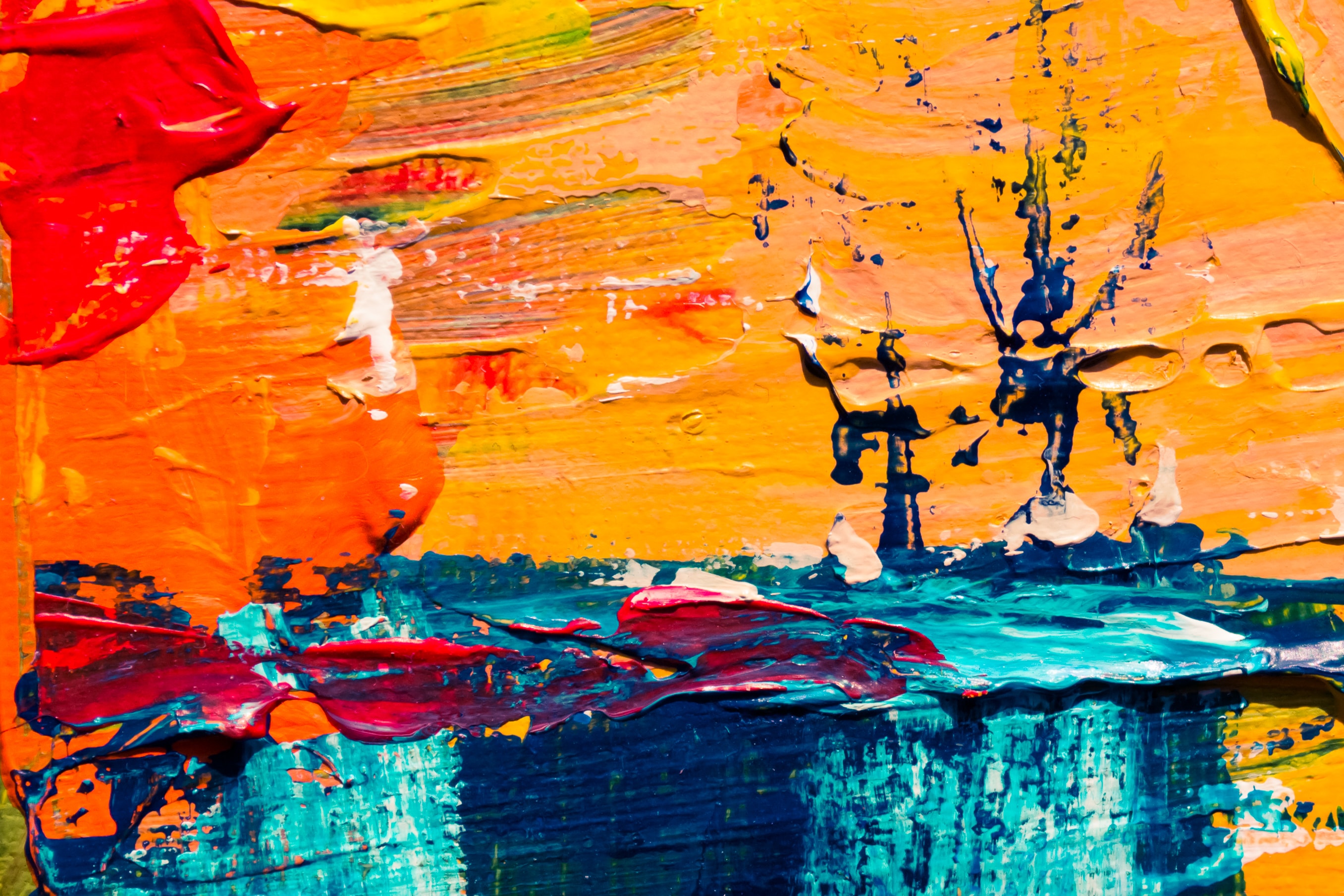 simple color palet art