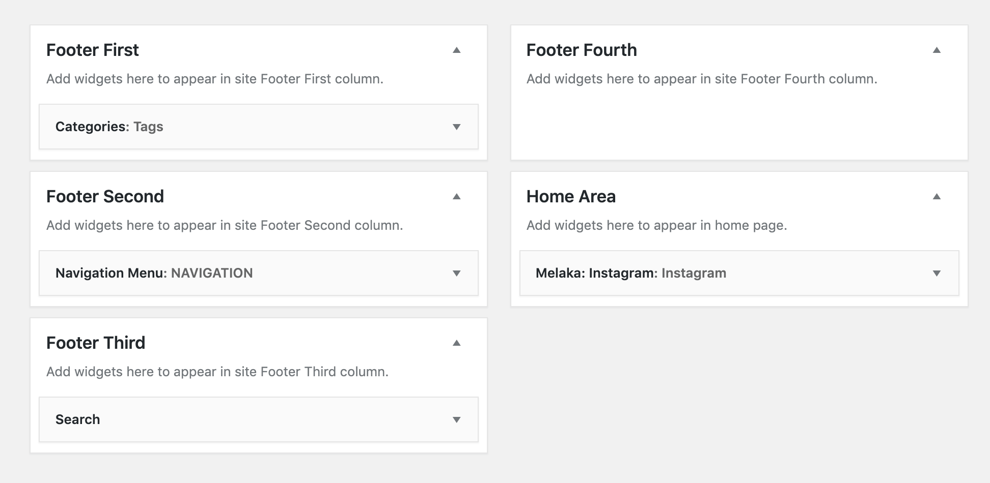 Widgets