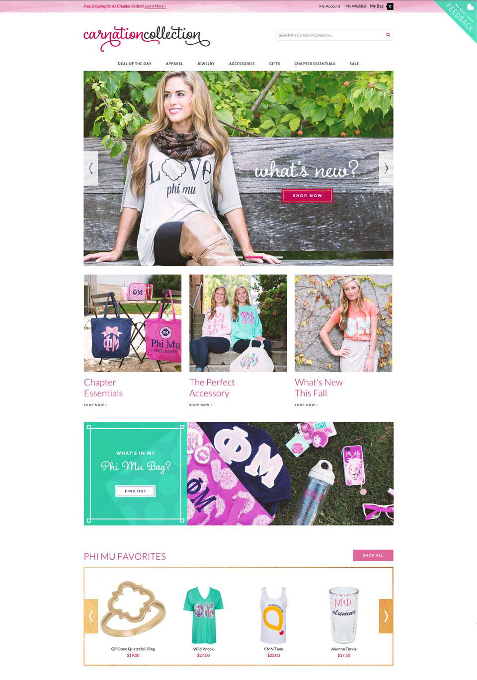 Carnation Collection