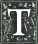 The letter T