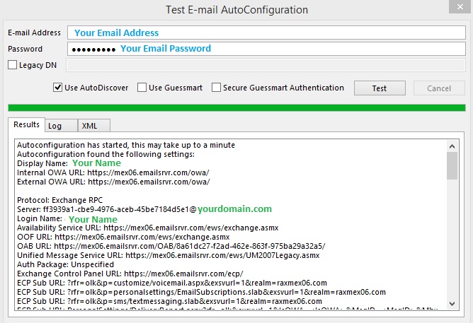 Set Up Autodiscover For Outlook