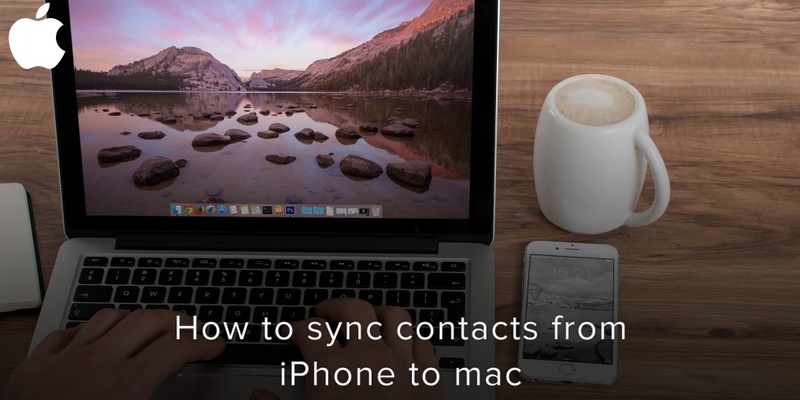 does macbook address book sync with iphone