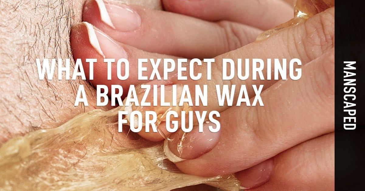 Waxing Mens Testicles