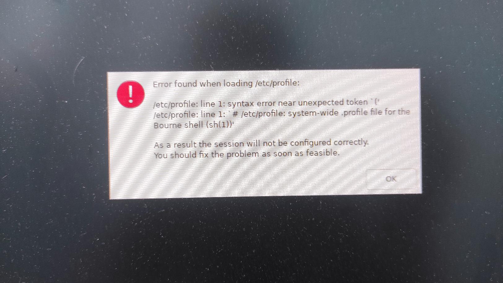 Cara mengatasi Error Found when loading /etc/profile di OS Linux https://d33wubrfki0l68.cloudfront.net/57706e67acdb8f6591a64e56645f8cca871fd13b/70e0e/media/2022/08/error-found-when-loading-etc-profile.jpg