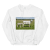 "Herd & Herd Jr." (Unisex, White Sweatshirt)