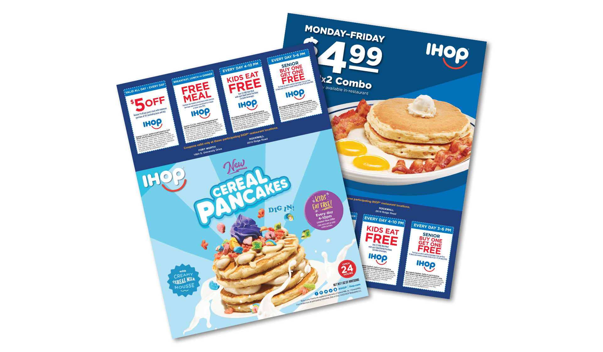 IHOP Valassis Mailer