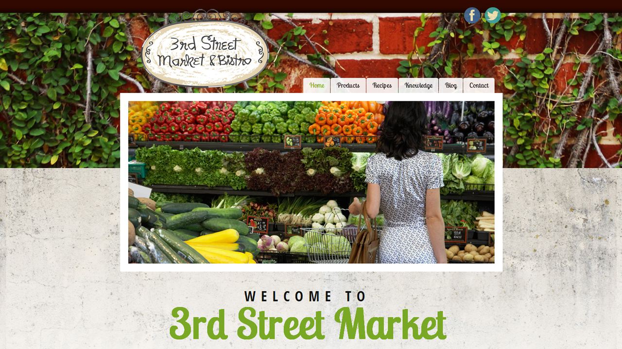 3rd Street Market website